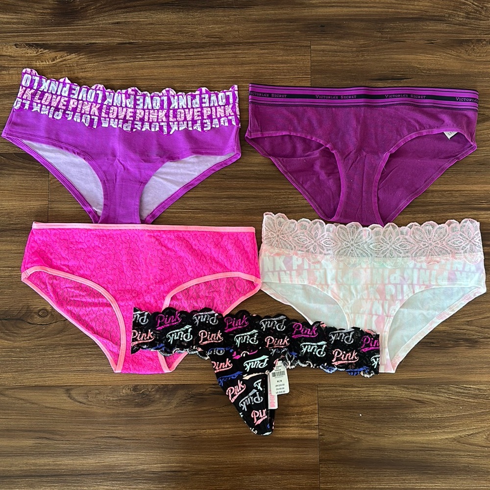 victoria secret & pink panties, BRAND NEW.